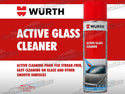 Wurth Active Glass Cleaner • 500ml Aerosol