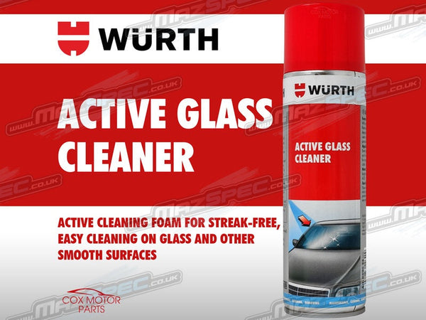 Wurth Active Glass Cleaner • x3 Pack 500ml Aerosol