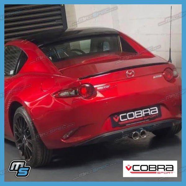 Cobra Sport Centre Exit Cat Back Performance Exhaust (Non Resonated) • Mazda MX5 MK4/ND (15-24)