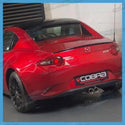 Cobra Sport Centre Exit Cat Back Performance Exhaust (Resonated) • Mazda MX5 MK4/ND (15-24)