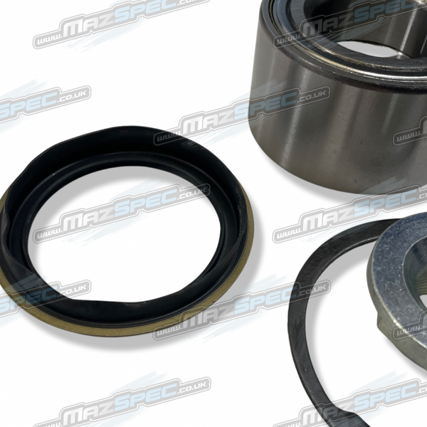 Rear Wheel Bearing Kit With Nut & Clip - Mazda MX5 MK3/NC (06-15)