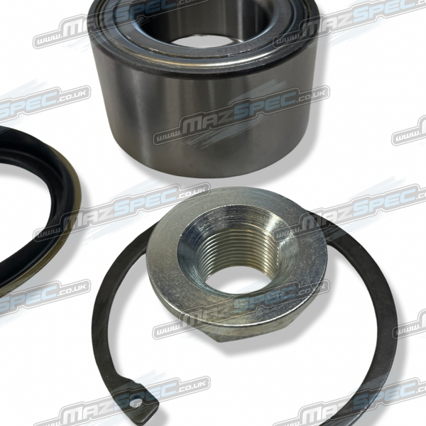 Rear Wheel Bearing Kit With Nut & Clip - MX5 MK1 / MK2 (89-05)