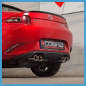 Cobra Sport Duel Exit Cat Back Performance Exhaust (Resonated) • Mazda MX5 MK4/ND RF (2015-Pres)