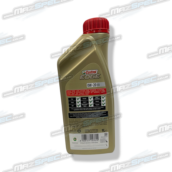 Castrol Edge 0W-20 C5 (1L) Engine Oil - All MK4 (15-Pres)