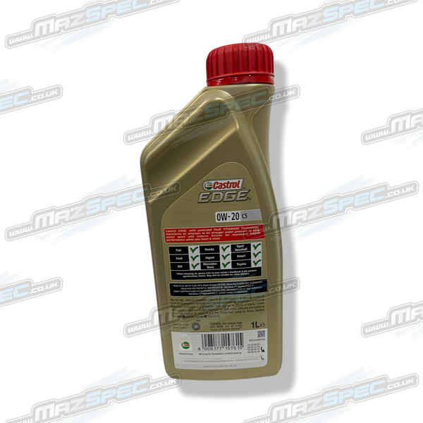 Castrol Edge 0W-20 C5 (1L) Engine Oil - All MK4 (15-Pres)