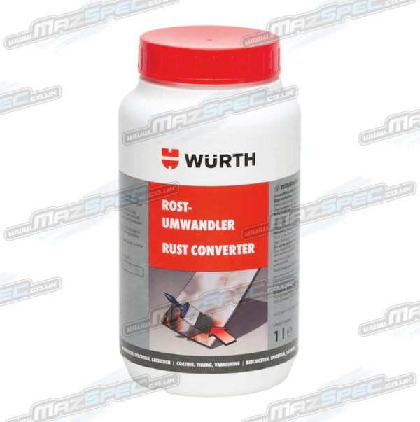 Wurth Rust Converter 1 Litre - Convert Rust Ready to Paint (Chassis / Metal Preperation)