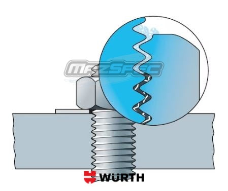 Wurth x3 Rost Off Blue Ice Rust Releasing Agent 400ml - Release Seized Nuts & Bolts