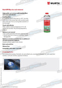 Wurth Rost Off Blue Ice Rust Releasing Agent • Release Seized Nuts & Bolts • 400ml