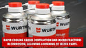 Wurth Rost Off Blue Ice Rust Releasing Agent • Release Seized Nuts & Bolts • 400ml