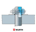 Wurth x3 Rost Off Blue Ice Rust Releasing Agent 400ml - Release Seized Nuts & Bolts