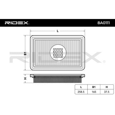 Ridex® Air Filter • MX-5 MK2/NB (98-05)