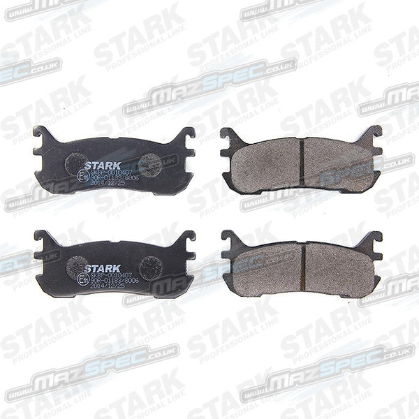 Stark® Rear Brake Pads • MX-5 MK1 (1.8) / MK2 (1.6/1.8) (1994-2005)