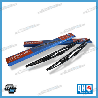 Quinton Hazell Traditional Window Screen Wipers (Pair) - Mazda MX5 All MKs