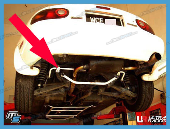 Ultra Racing Rear ARB Anti Roll Bar Kit - Mazda MX5 MK1 (NA) / MK2 2.5 (NB)