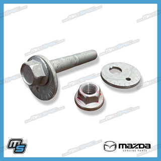 Genuine Castor Adjustment / Alignment Bolt Kit (Front) - Mazda MX5 MK3 3.5 3.75 / NC (06-15)