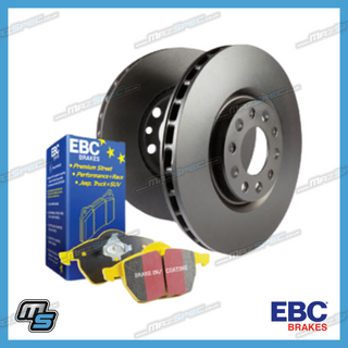 EBC Yellow Stuff Pad &  EBC Std Disc Kit - Mazda MX5 MK2/NB 1.8 Sport 01-05 Rear With LSD